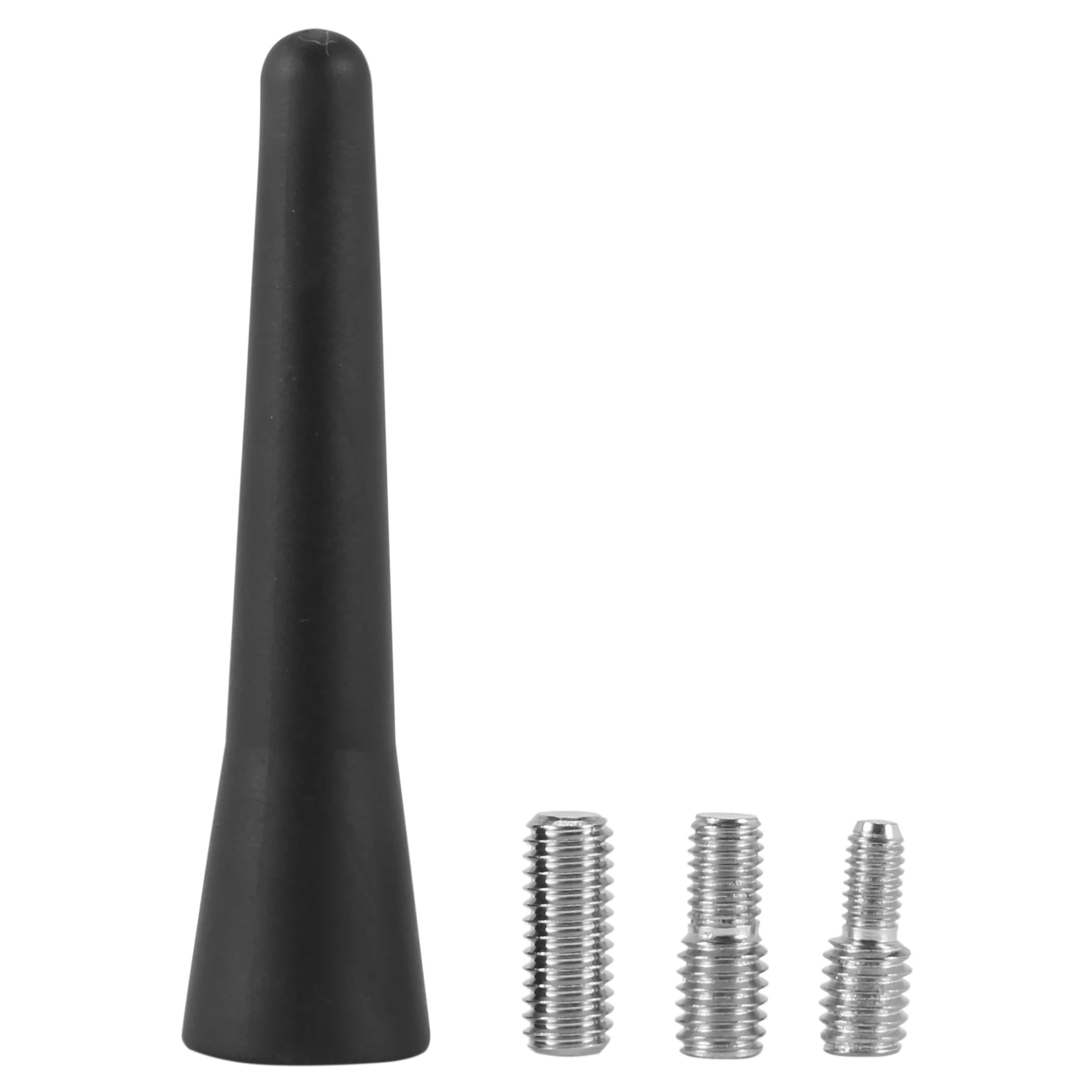 

Universal Car Antenna, 6.5 cm (2.5 Inch) Small Short Car Aerial, Mini Car Radio Accessories, FM/AM Inputs M6,