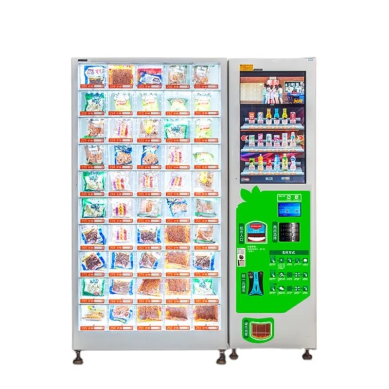 

Big Capacity Snacks Drinks Instant Noodles Food Vending Machine Price In School Park Drink Snack Vending Machine