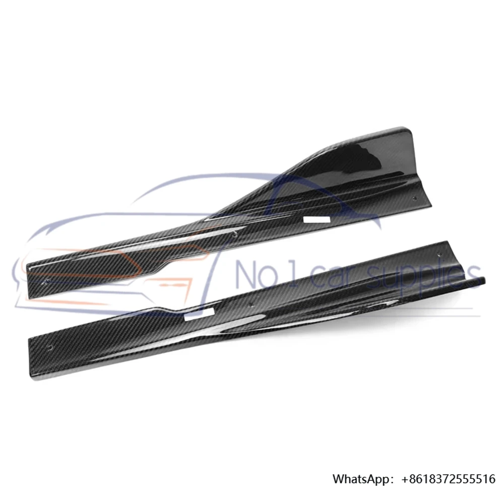 

daFor 8 Series G14 G15 Genuine Dry Carbon Fiber Side Skirts And Spoilers Body Kits Trim Car Accessories Bumper Decoration
