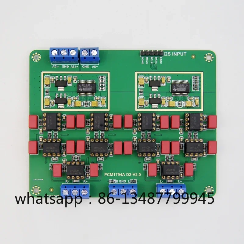Y3 parallel dual PCM1794A decoding board, DAC gold-plated HiFi fever 24Bit 192kHz