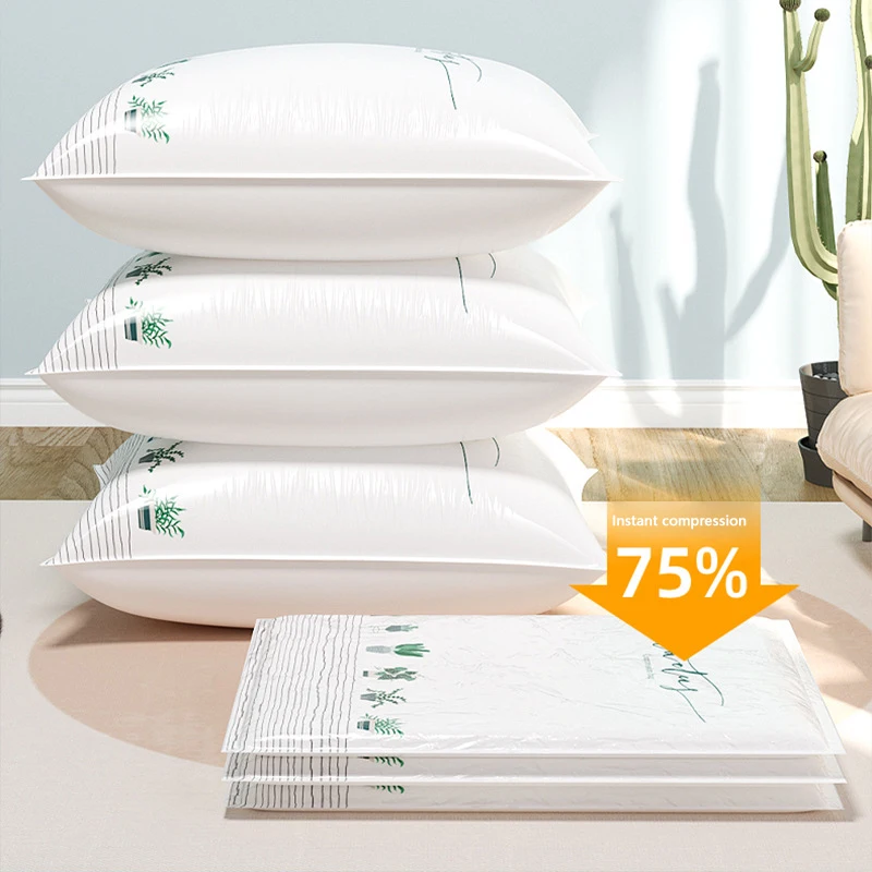 

New 1PCS Plastic Storage Bags Thickened Vacuum Bags For Storing Clothes Blankets Compression Empty Bag Covers Travel Packing Bag