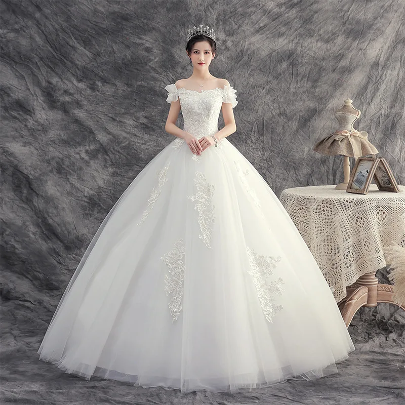 

Свадебное платье на бретелях, новинка 2025, серия Bride Sen для похудения, супер фея, мечтательный темперамент, легкое и простое банкетное платье для женщин