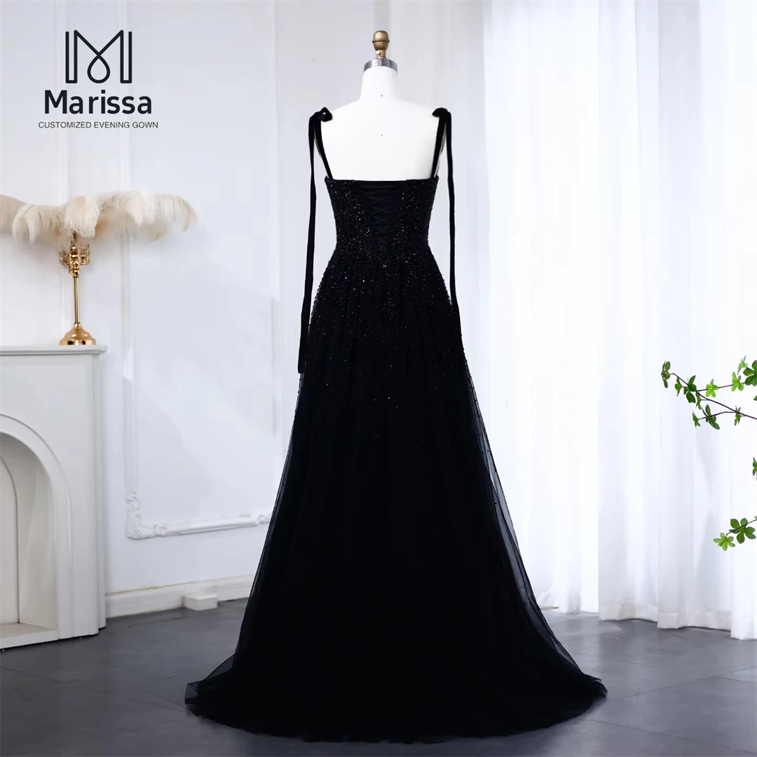 ماريسا فستان زفاف مكشوف الكتفين فستاين سهرة/فساتين الحفلات مصنوعة حسب الطلب فساتين لحضور الحفلات الموسيقية الفاخرة أنيقة فساتين الحفلات المسائية امرأة 2025 خط أ
