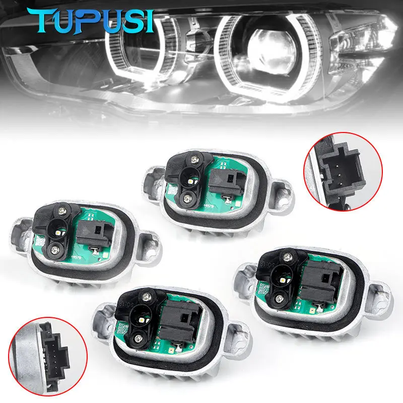 LED Headlight Angel Eye White DRL Daytime Running Light for BMW 1 Series F20 F21 LCI 114d 116d 116i 118d 3-Pin 6-Pin 63117428425