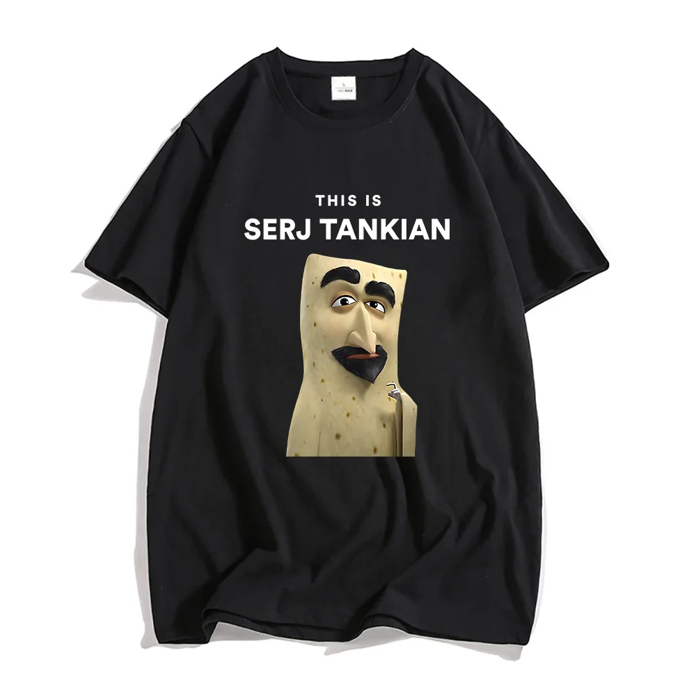 This Is Serj Tankian Tshirts Short Sleeve Summer O-neck T-shirt Funny Graphic Printing Tee-shirt Unisex Streetwear Cotton Tees