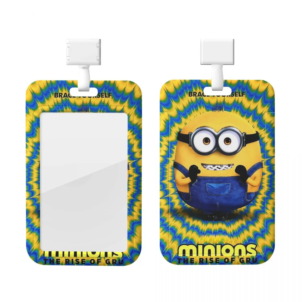 

Custom Neck Lanyard Card Holder M-Minions Card Badge Holder For Subway Bus Bank Card Lanyard Credential Badge Holder Hospitals