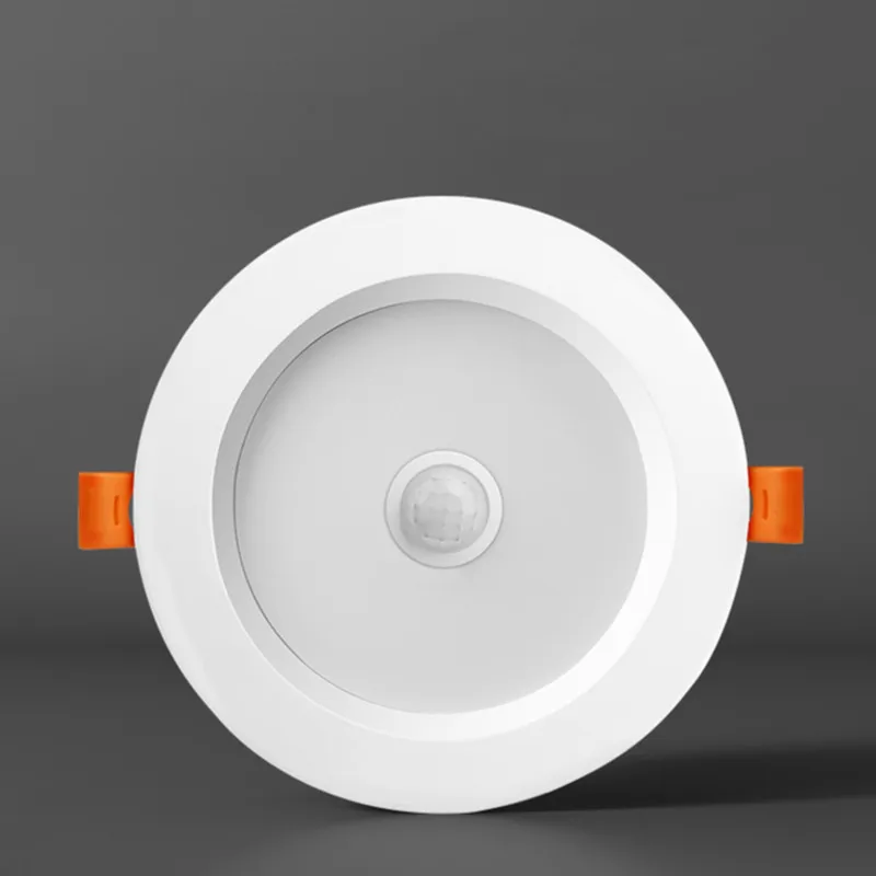 LED Recessed Downlight PIR Motion Sensor LED Ceiling Lamp Downlight Light 5W 9W 18W Smart Spot Led Downlight AC110-220V