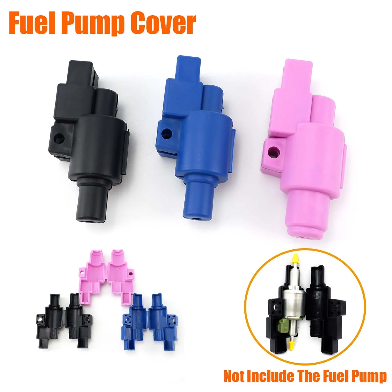 Air Diesel Heater Fuel Pump Cover Holder Housing Bracket Protect Black Metering Pump Parking Heaters For Car Truck VAN Camper