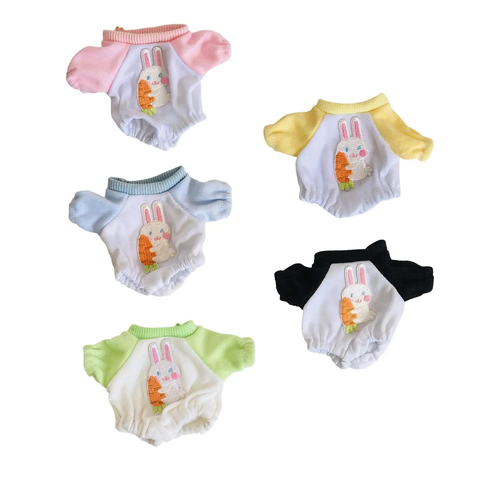 

Doll Bodysuit, Doll Clothes, Comfortable Doll Clothing for 17cm Pendant Doll Dress up Accessories