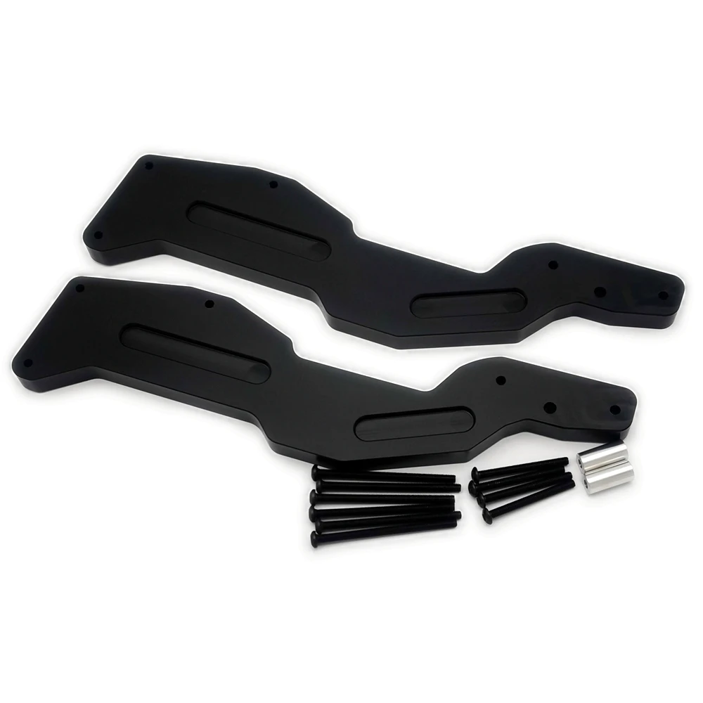 2 stks POM Achterrolkooi Versterkte Ondersteuning voor Losi 1/6 Super Baja Rey 2.0