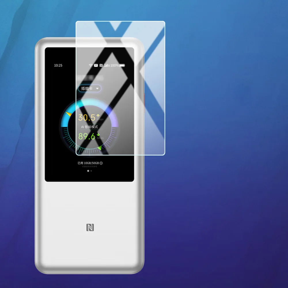 9H HD gehärtetes Glas für ZTE U60 Pro MU5250 5G Pocket WIFI Router Displayschutzfolie