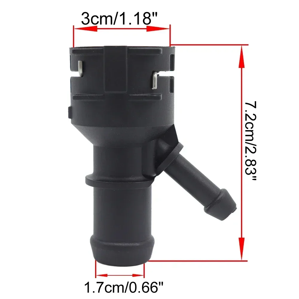 Car Heat Exchange Coolant Flange Pipe Connector For Skoda Fabia NJ Octavia 1Z Rapid NH1/2/3 Superb Yeti 5L VW Sharan Audi A3 8P