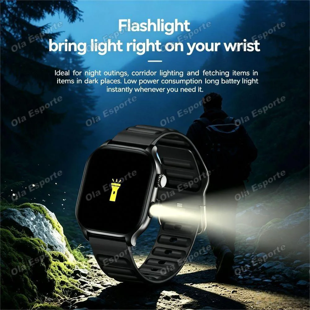 2026 New Smart Watch Bluetooth Call Fitness GPS Tracker Multi Sport Health Monitor Magnetic Charge Smartwatch For Android iOS