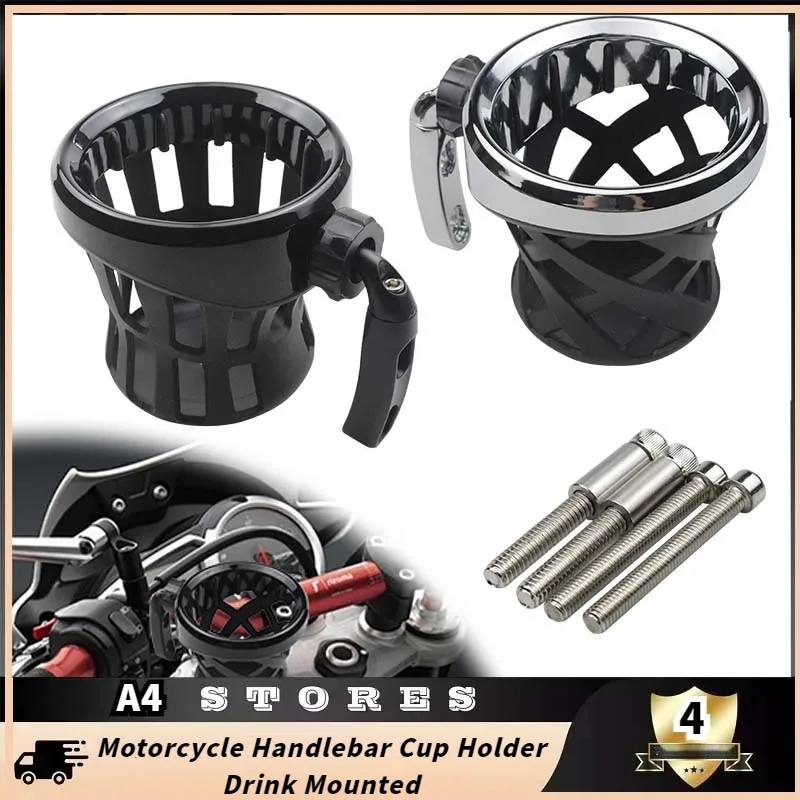 

Motorcycle Handlebar Cup Holder Drink Mounted For Honda Gold wing GL 1800 Trike 2001-2021 F6B 2013-21 1800 Goldwing GL1800