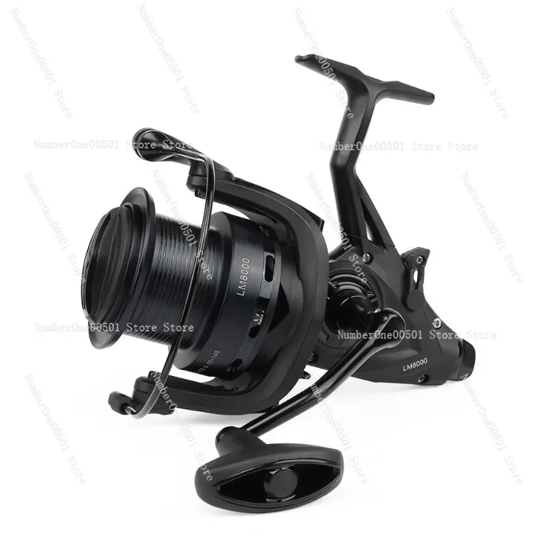 

Professional carp fishing LM-8000/8000S fishing reel 7+1bs long throw metal alloy wire cup spinning