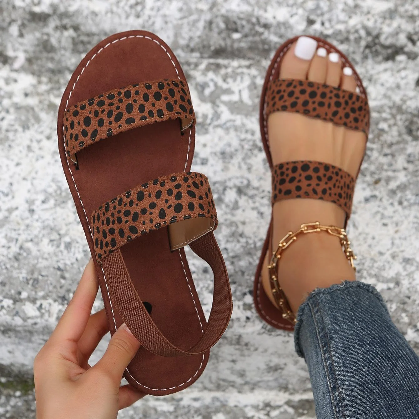 

Women's Slippers New Summer Shoes for Women 2026 Fashion Flip Flops Comfortable Outdoor Beach Home Flat Sandals