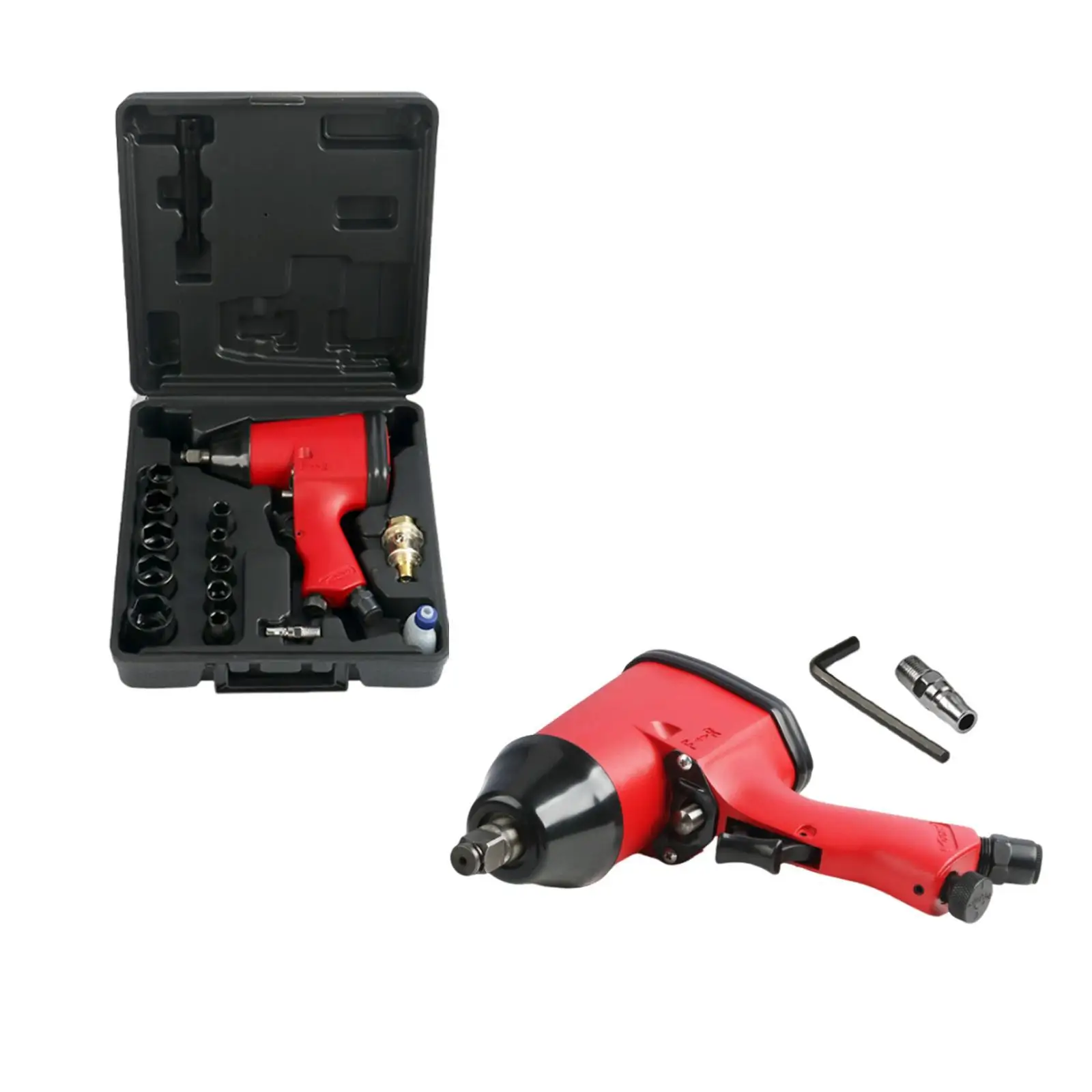 

Generic 1/2 inch Air Impact Wrench Sturdy Wear Resistant Auto Repair Tool
