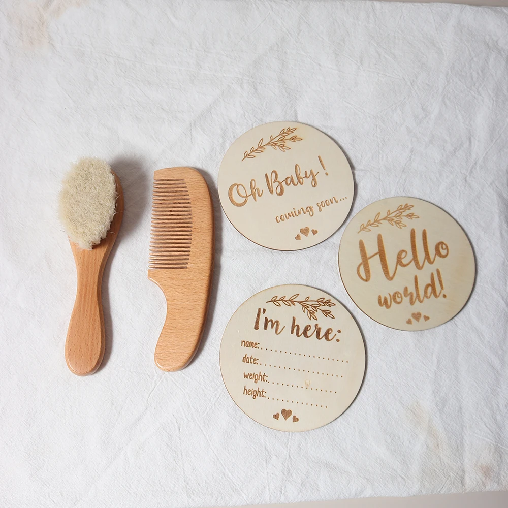 Baby Comb Brush Set, Newborn Gift Set
