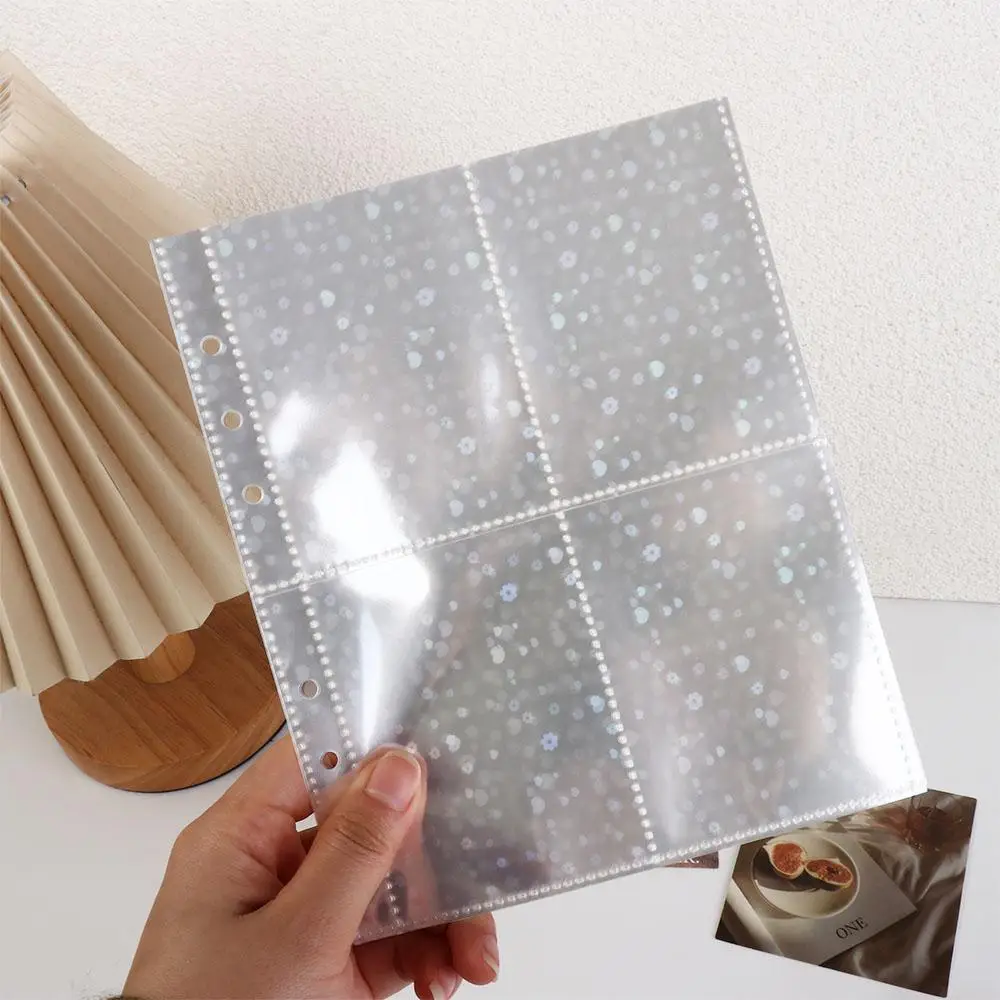 10 قطعة لطيف الكرتون a6 حامل بطاقة الصور الكلب a6 المعبود ألبوم صور بولي كلوريد الفينيل 4 شبكات بطاقات الصور جمع حجم الصورة #3