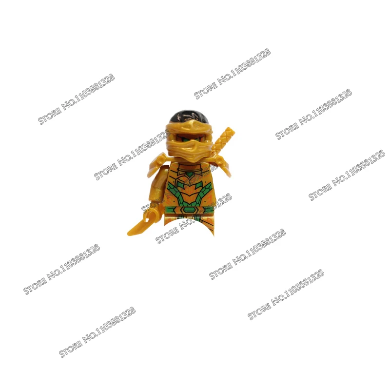 Hot Toys Ninja Mini Figure Building Blocks Toys Jay Zane Kai Nya Wu Garmadon Shark Man Anime Cartoon Action Figure Assembly Toys - view 5
