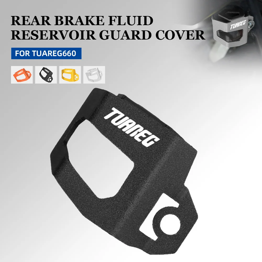 

Rear Brake Fluid Reservoir Guard Cover Protector Aluminum FOR Aprilia TUAREG 660 Tuareg660 2021 2022 2023 Accessories