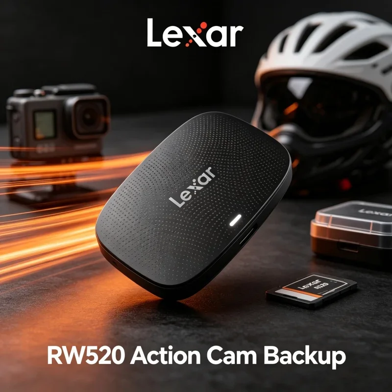 

10Gbps Super Fast Data Transfer 100% Original Lexar RW520 CFexpress Type B SD Card Reader USB 3.2 Gen 2 High Speed Card Reader