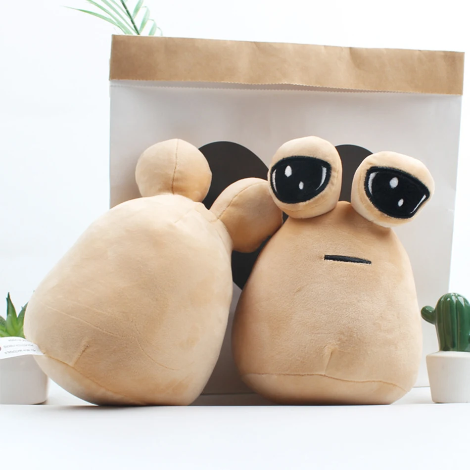 22cm Pou Plush Toys Hot Game My Pet Alien Furdiburb Emotion Alien Plushie Stuffed Animal Doll children Birthday Christmas gift