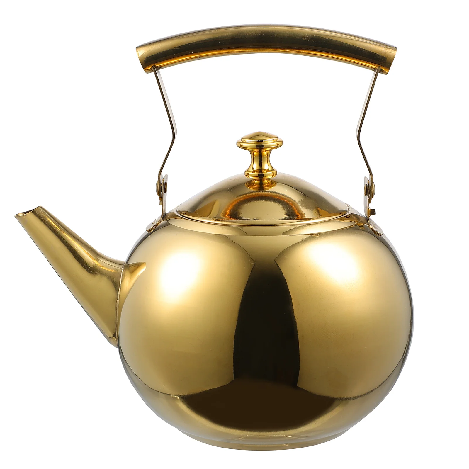 

1pc Stainless Steel Kettle Boiling Teapot Kettle For Gas Stove Home Teakettle With Filter Coffee Teapot 1L