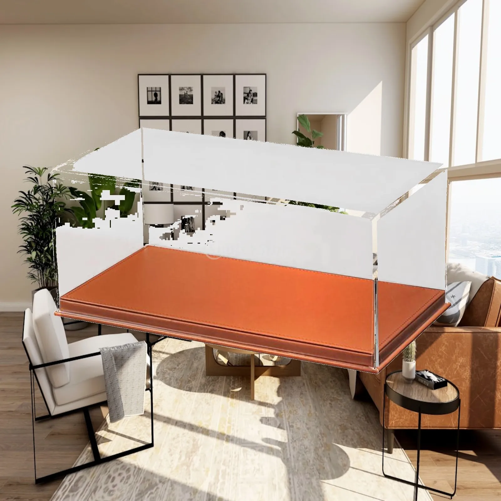 Clear Acrylic Display Case, Countertop for 1:64 Scale Model Cars, , Organizer ,Protection Showcase for Model Cars