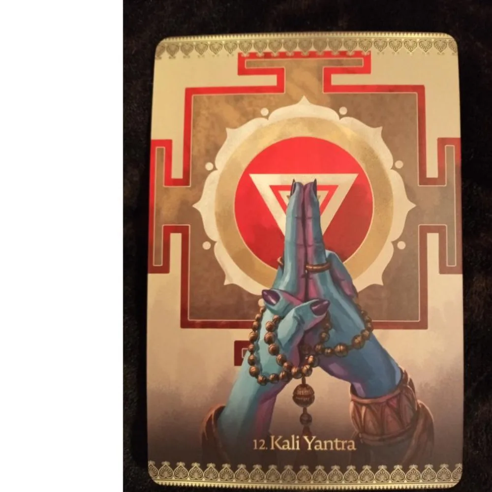 Kali Oracle Ferocious Grace and Supreme Protection with The Wild Divine Mother Cards Tarot Divination Card