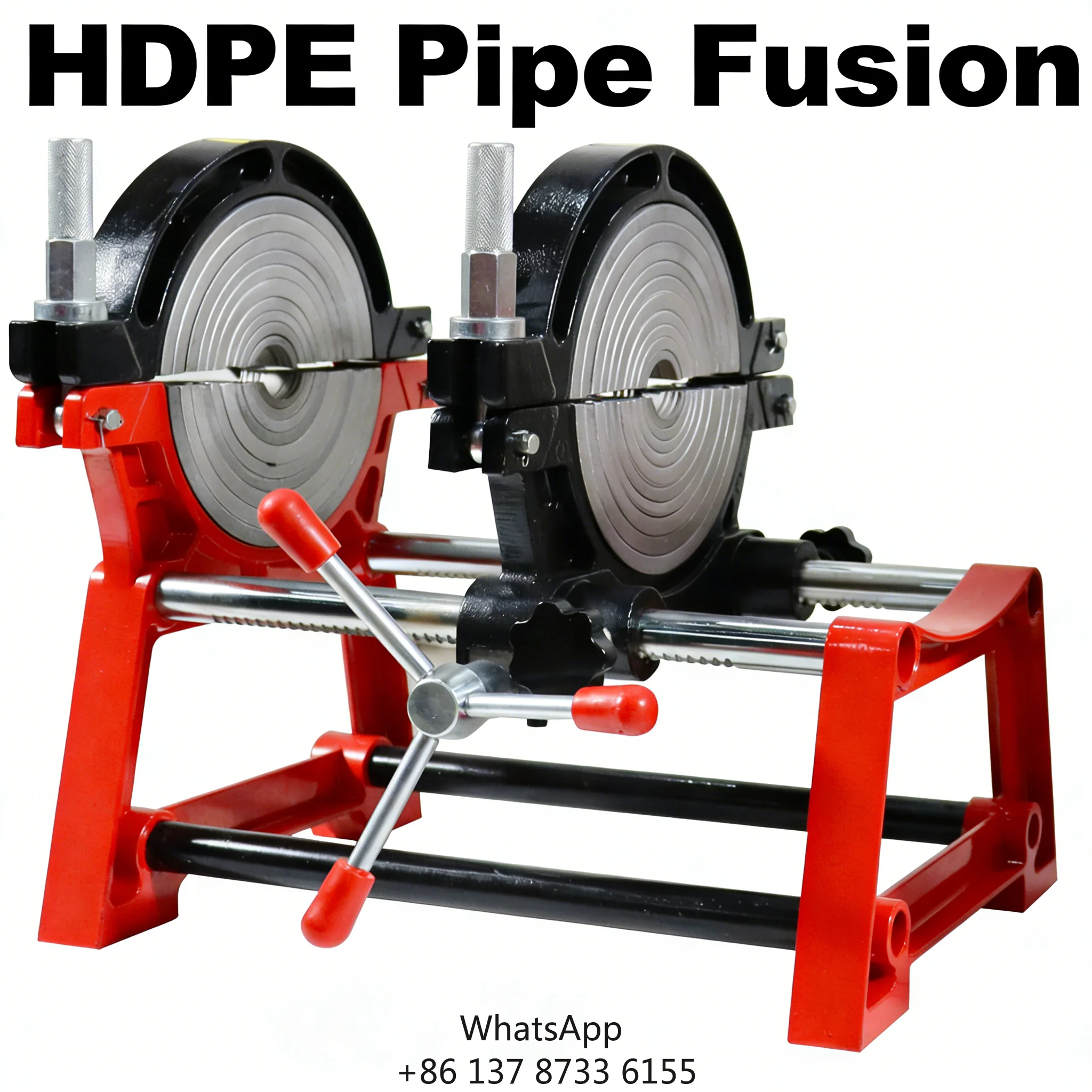 50Hz 1.65-92.5KW 220V-380V 1 Year Warranty New Hydraulic Fusion Welding Machine For HDPE Pipes 63-2000mm Diameter