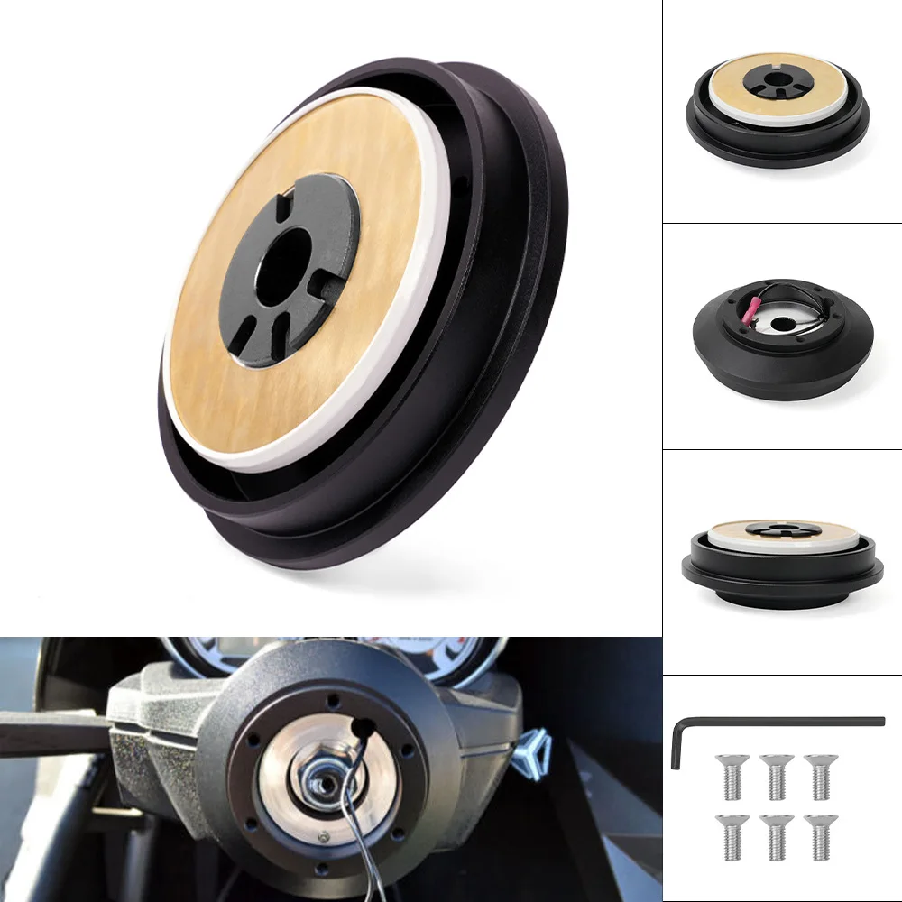 Automotive modification parts steering wheel connection adapter suitable for Toyota Lexus steering wheel base 121H
