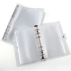PVC Fishing Lure Storage Bag Wallet Waterproof Folding Case Binder Clear Pocket for Soft Bait Worms Fishing Tackle Case