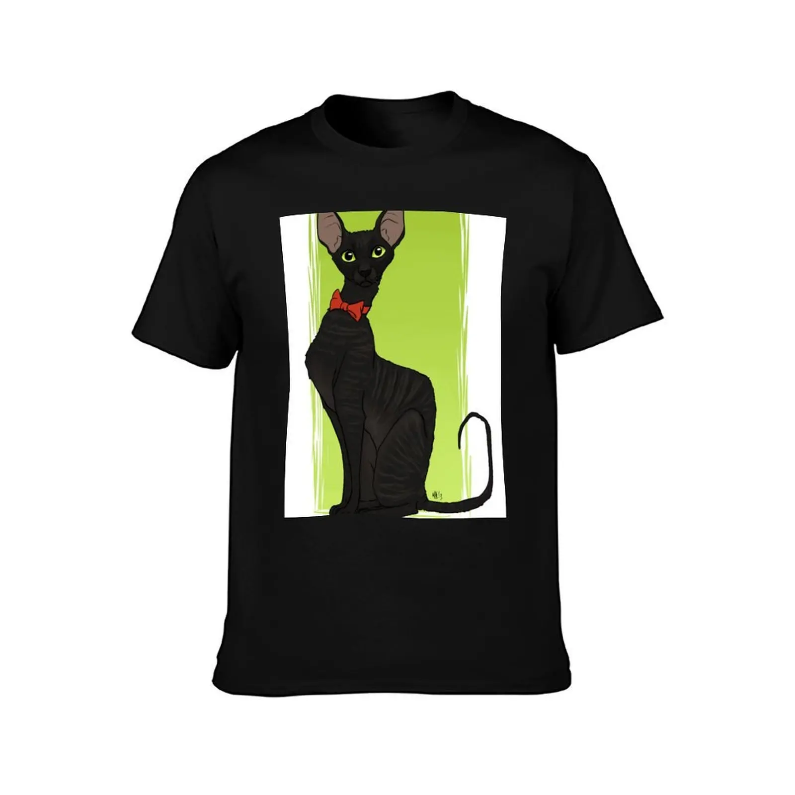 Cornish Rex T-Shirt man t shirts cotton T-Shirt