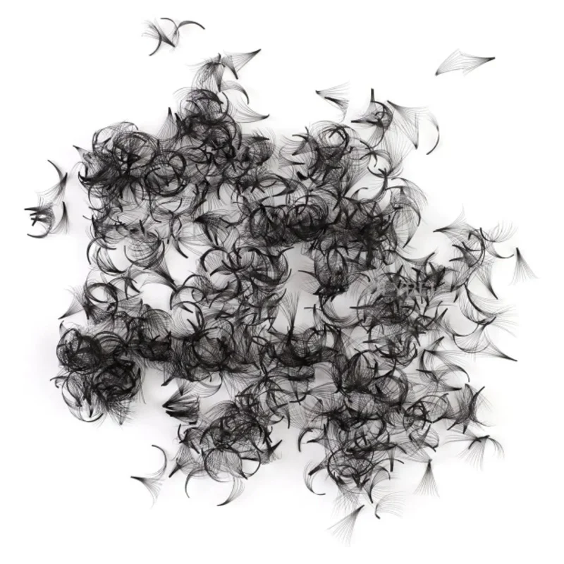 SENSE LASHES 4D 5D 6D Handmade Loose Premade Fans Pointy Base 500 Fans Medium Stem Sharp Thin Russian Volume Lash
