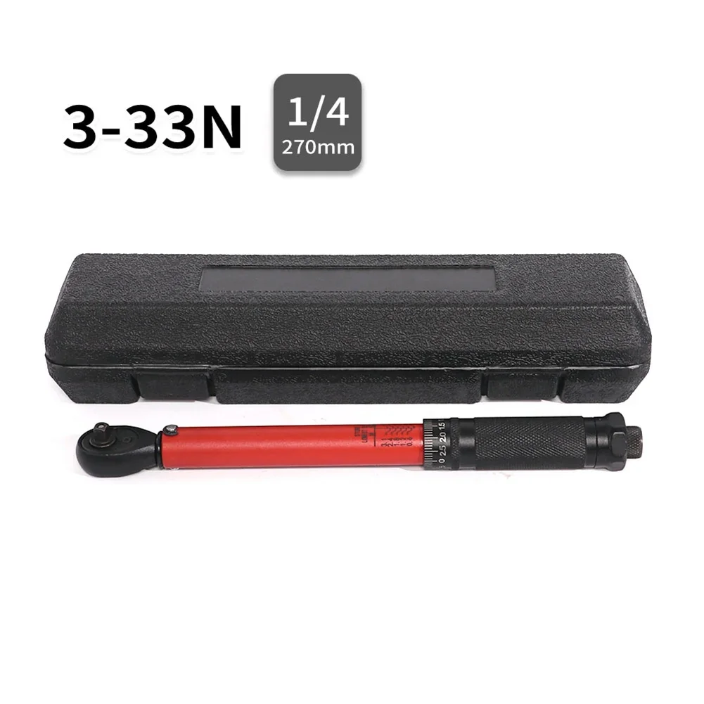 

Torque Wrench Dual Direction Adjustable 72T For Car Motorcycle Maintenance 1/4'' 3/8'' 1/2'' Drive