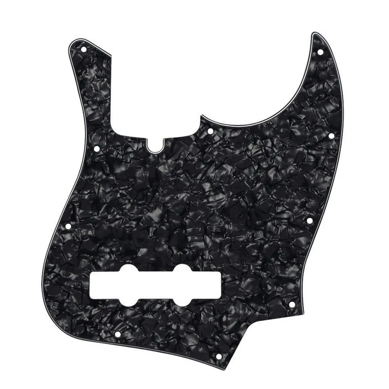 10 Holes 4 String Jazz JB Bass Guitar Pickguard USA/Mexico Guitar Scratch Plate Guitar Accessories for Fender Bass Guitar Parts