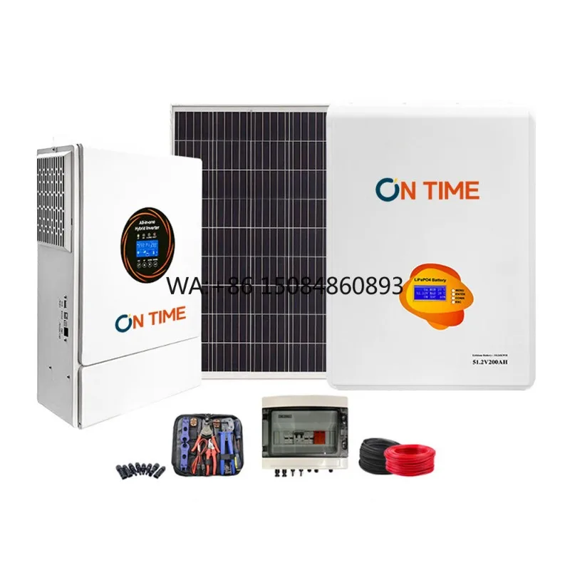 Solar Panel Kit off Grid 15kw 10kw 5kw Solar System Package Hybrid 5000w Energy System With Storage Battery and Inverter