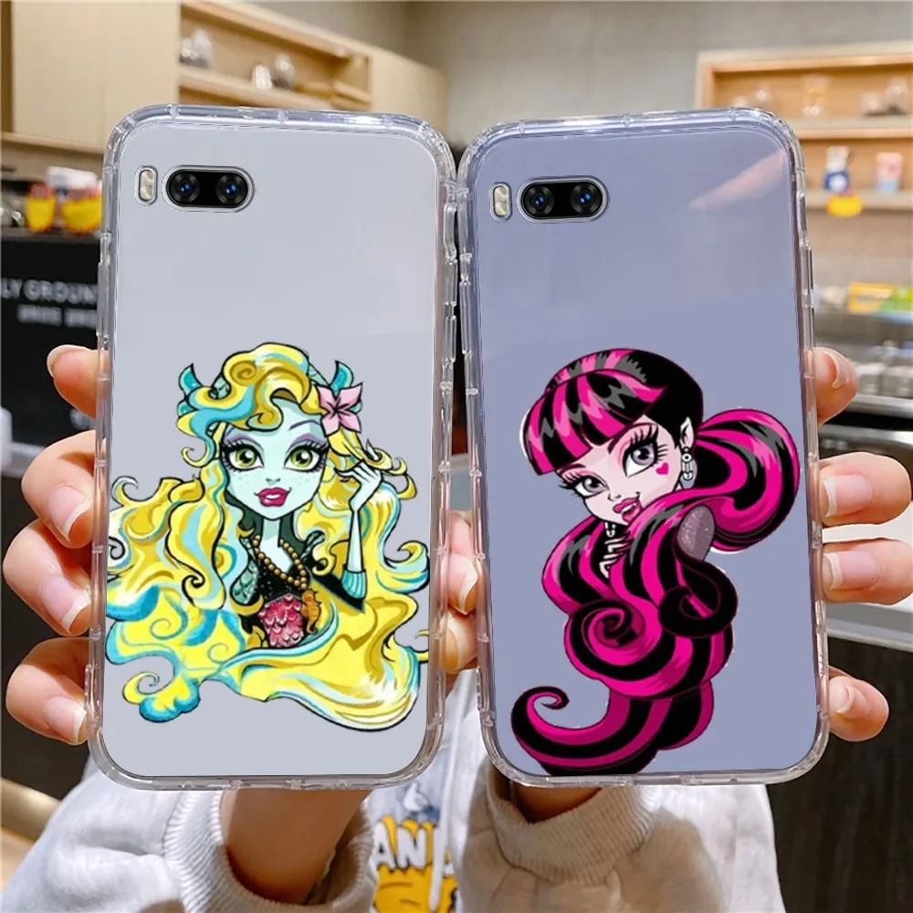 M-Monster H-High School Phone Case For Huawei Mate P10 P20 P30 P40 P50 Smart Z Honor 50 60 70 Pro Lite Transparent Case