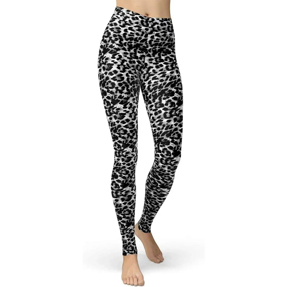 Leopard Sport Leggings Women 3D Printing Tights Yoga Pants Gym Leggin Ladies Seamless Leggins for Female Leginsy Sexy Legins