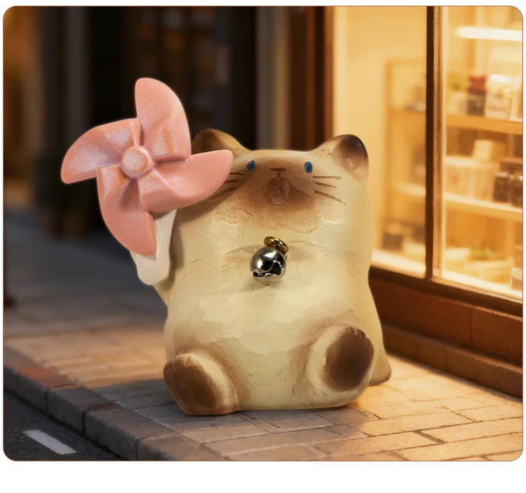 【Bestseller】Kitten Pai begleitende tägliche Serie, Dekoration, Blindbox, niedliche Mini-Puppe, Desktop-Cartoon-Ornament, Überraschungsgeschenke – Detail 16