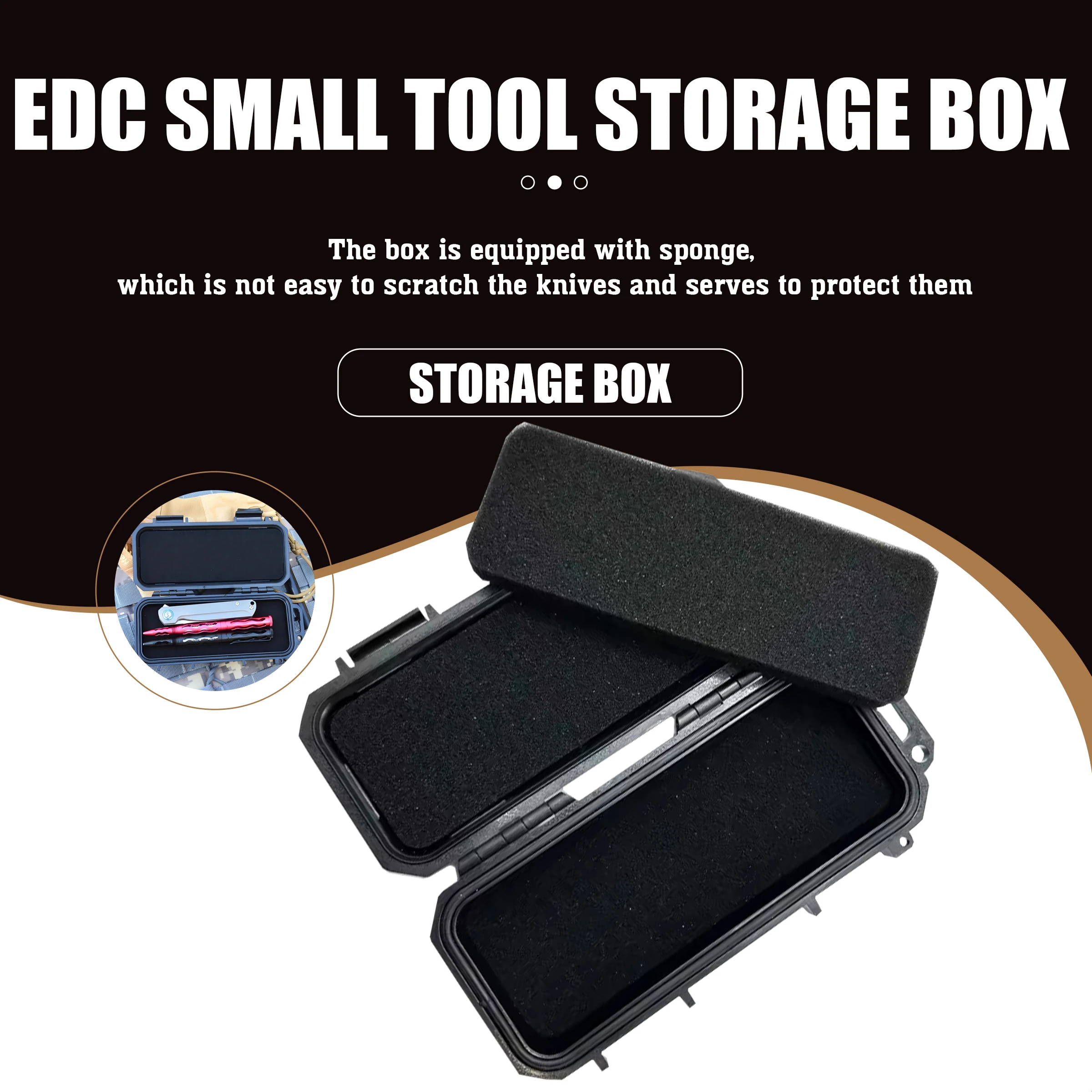 Edc storage box, tactical outd - Outdoor Camping Folding Storage Box review and price