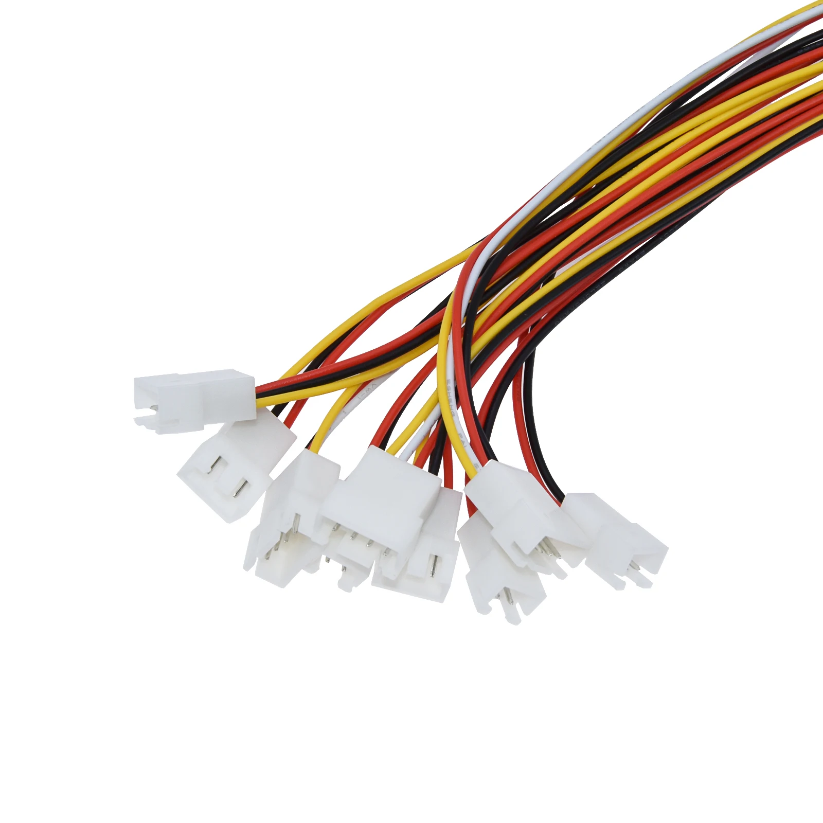 10pcs JST XH2.54mm aerial pair terminal wire extension wire connecting wire 20cm 2p 3p4p5p6p 7 8P 9P 10P FOR DIY Arduino