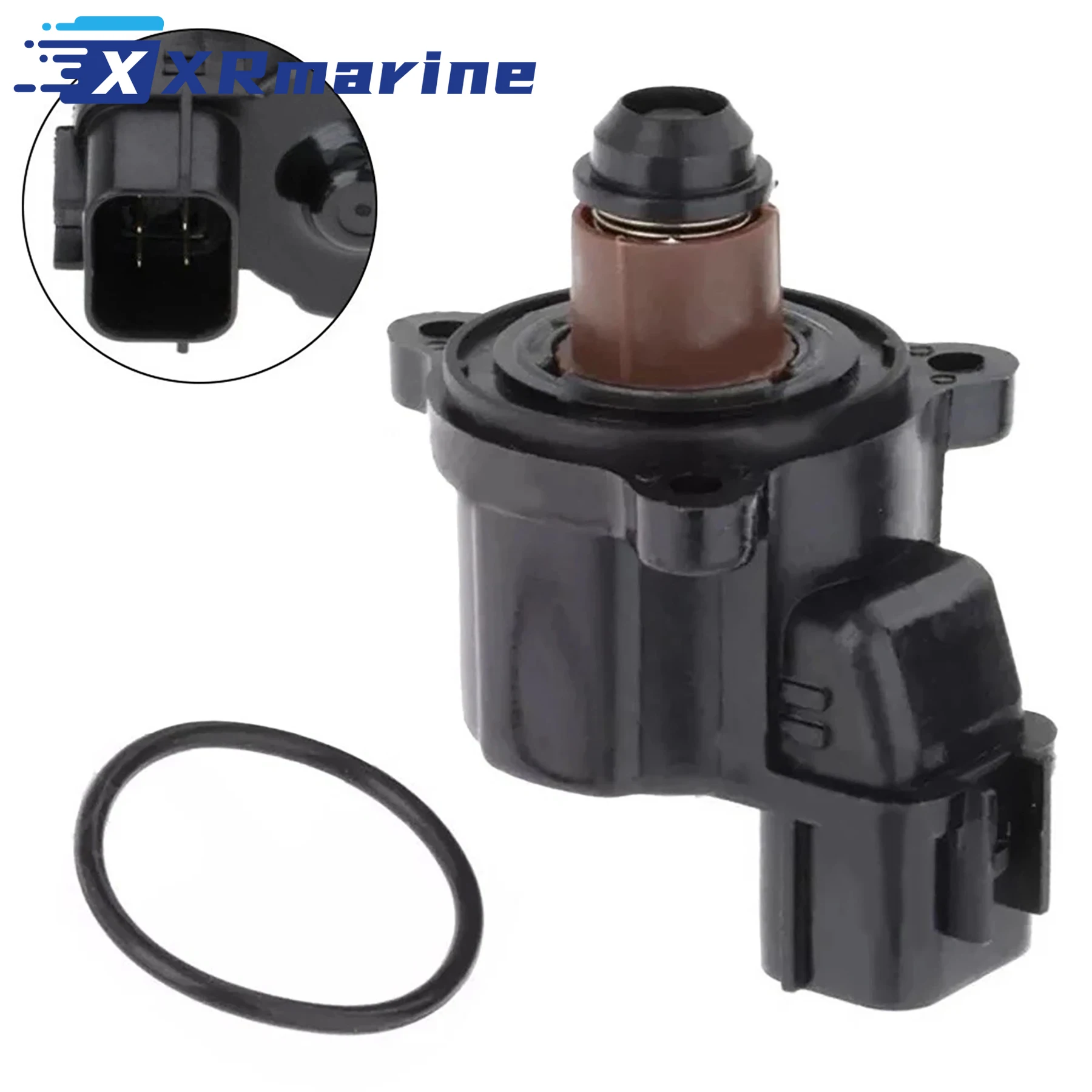 For Suzuki  IAC Valve 4 Stroke 40 50 60 HP DF40A DF50A DF50AV DF60A DF60AV Outboard Motor Replaces 18137-88L01 18137-88L02 image 2