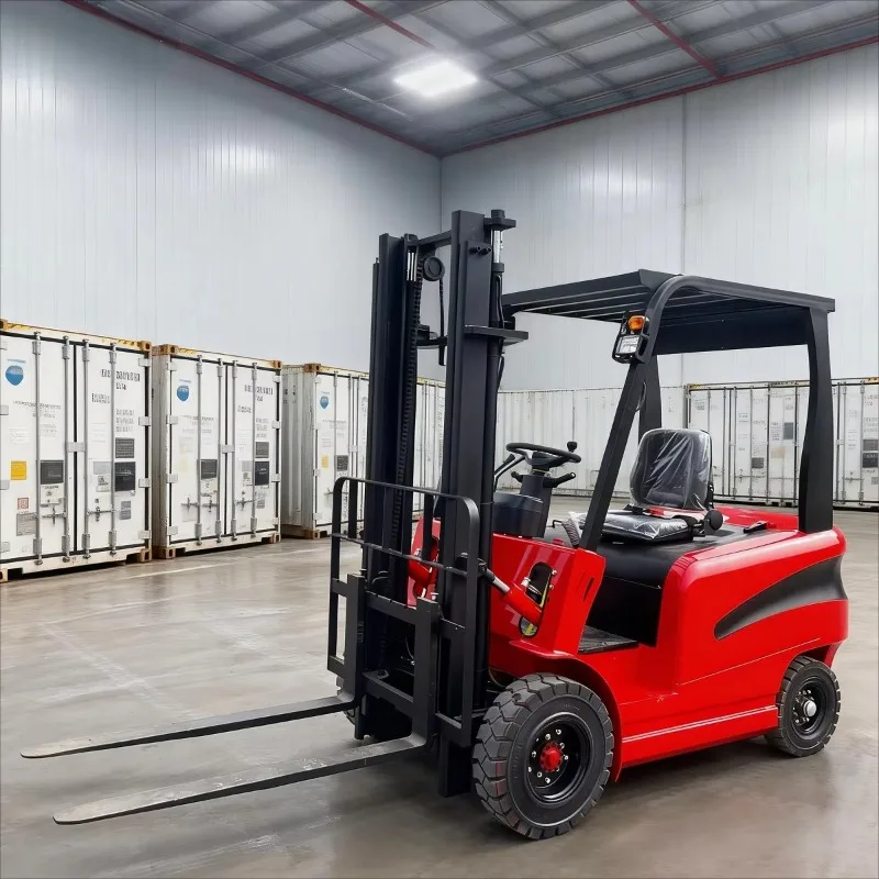 Customized Compact Maneuverable 1.5 Ton Lithium-Ion Battery Electric Forklift 3-9m Lifting Height For Narrow Aisle Storage Appli