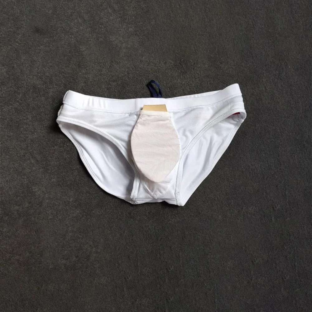 Herren-Schwamm-Vergrößerungs-Cup-Pad, verbessernde Badehose, Unterwäsche, hautfarben, Größe, geeignet für erwachsene Männer