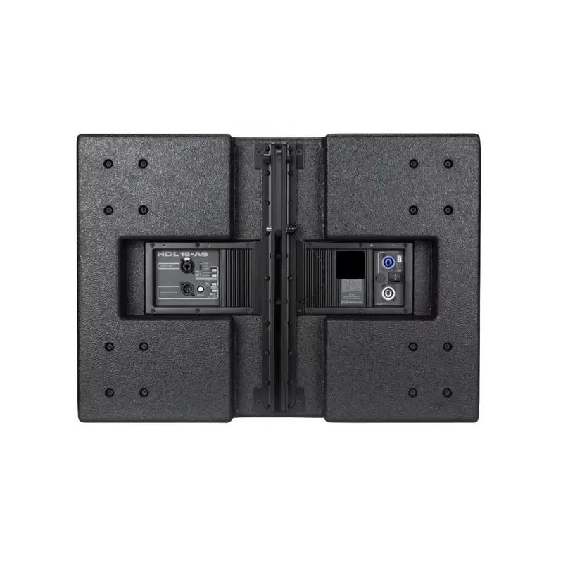 HDL18-10A Professional Stage Sound System 10'' Line Array Active Speakers Titanium Alloy Diaphragm Metal Plastic Construction