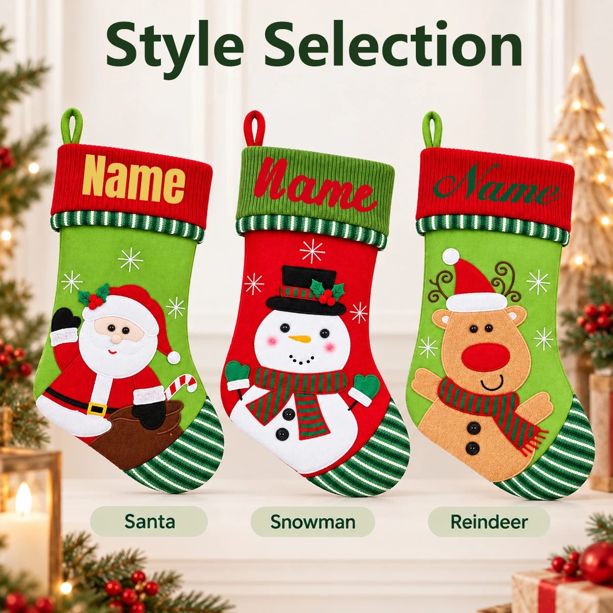 Custom Embroidered Name Christ - Embroidery Xmas recension och pris