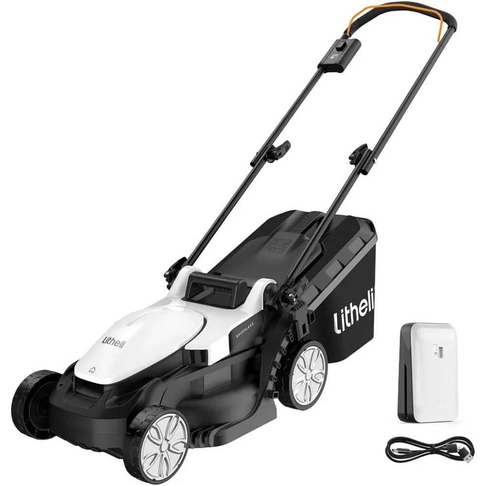 

Cordless Lawn Mower 13 Inch, 5 Heights Adjustment, U20 Series 20V Electric Lawn Mowers for Garden, Yard and Farm