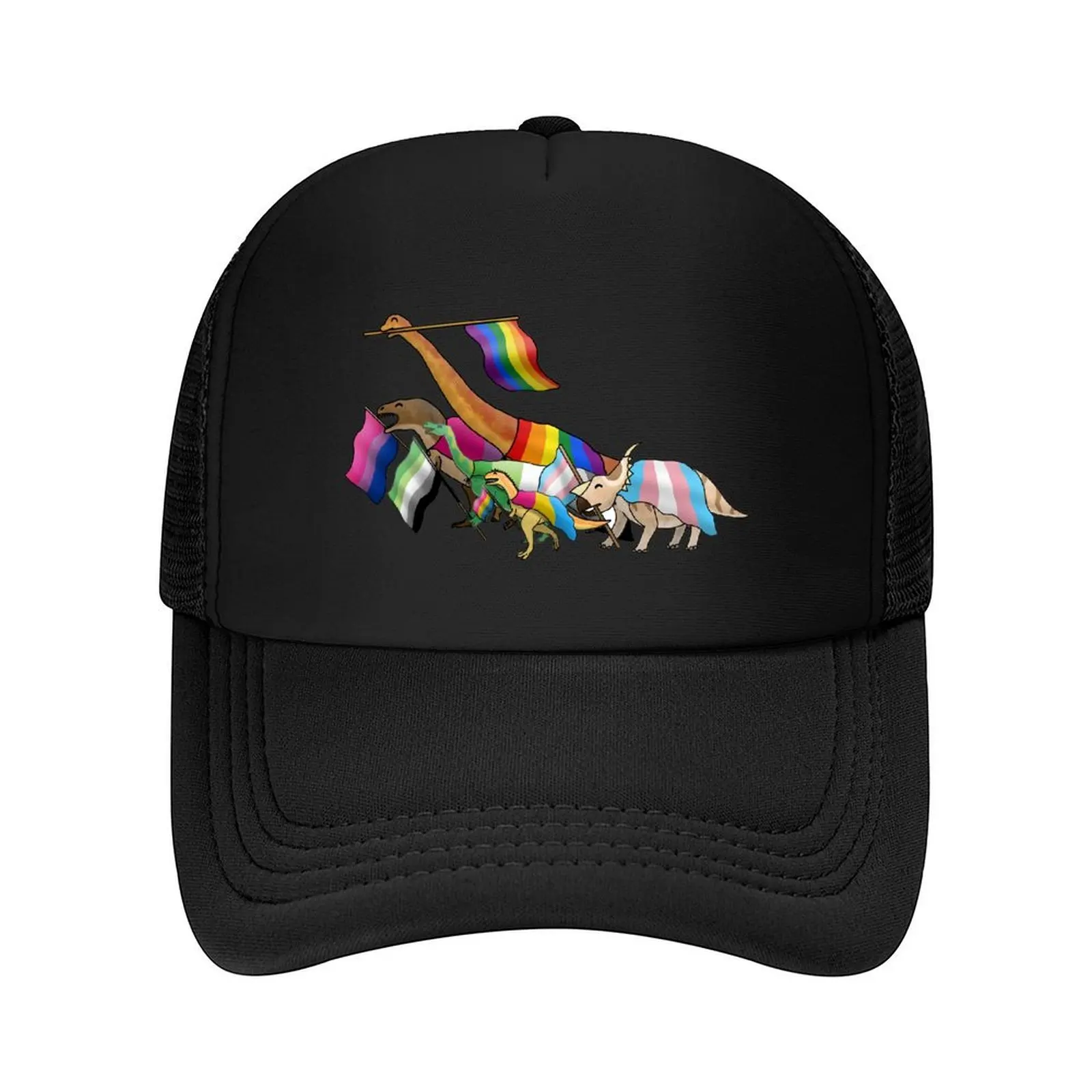 

Pride walk, pride dinosaurs Baseball Cap fashionable Hat Man For The Sun Hat Beach Hip Hop Baseball For Men Women's